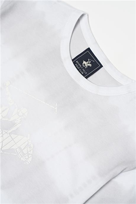 Beverly Hills Polo Club Erkek Çocuk Gri T-Shirt