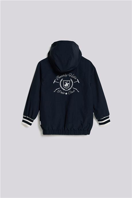 Beverly Hills Polo Club Boy Navy Blue RaincoatBeverly Hills Polo Club Boy Navy Blue Raincoat