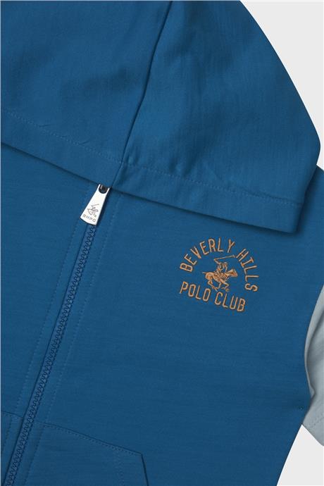 Beverly Hills Polo Club Erkek Çocuk Mavi Yelek