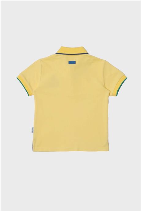 Beverly Hills Polo Club Erkek Çocuk Sarı T-Shirt