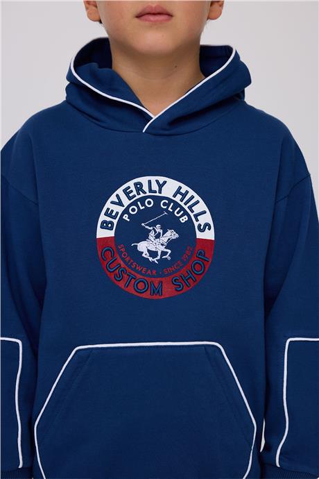 Beverly Hills Polo Club Erkek Çocuk Saks Eşofman ÜstüBeverly Hills Polo Club Erkek Çocuk Saks Eşofman Üstü