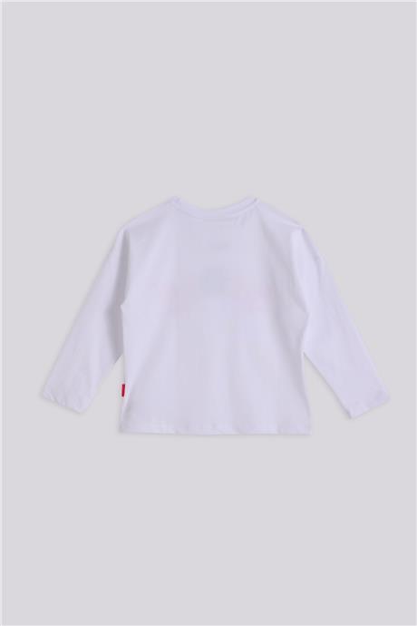Beverly Hills Polo Club Kız Çocuk Beyaz T-ShirtBeverly Hills Polo Club Kız Çocuk Beyaz T-Shirt