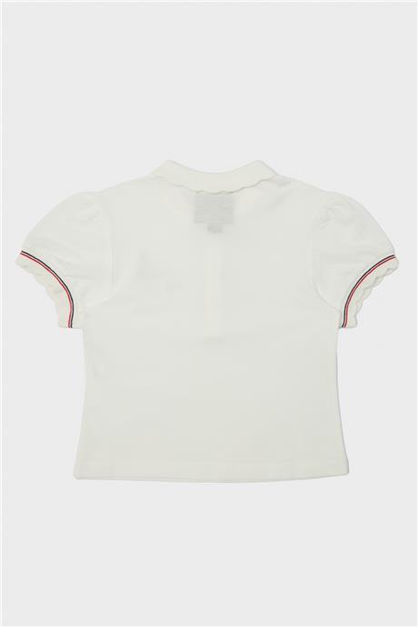 Beverly Hills Polo Club Kız Çocuk Beyaz T-Shirt