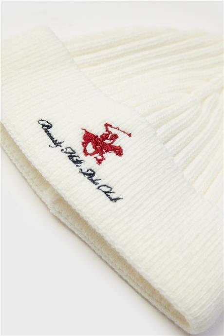 Beverly Hills Polo Club Kız Çocuk Beyaz Bere
