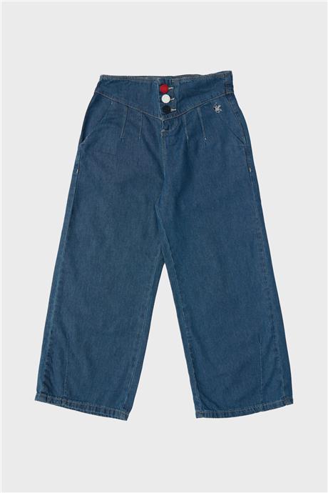 Beverly Hills Polo Club Kız Çocuk Denim Pantolon