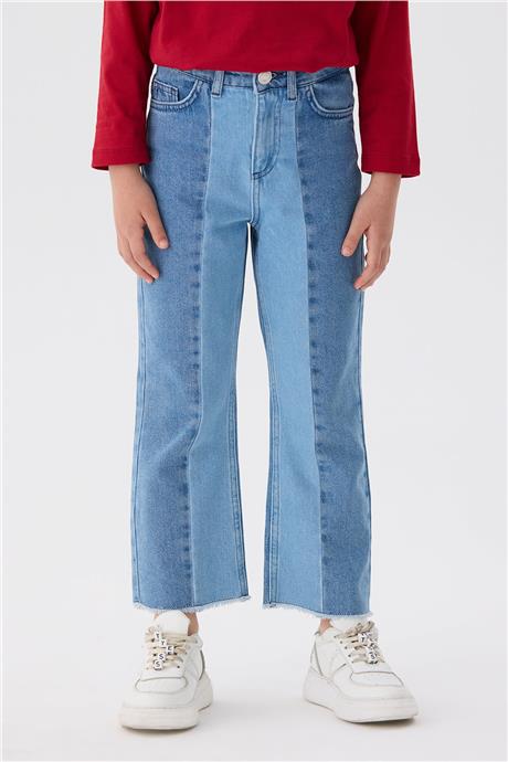 Beverly Hills Polo Club Kız Çocuk Denim Pantolon