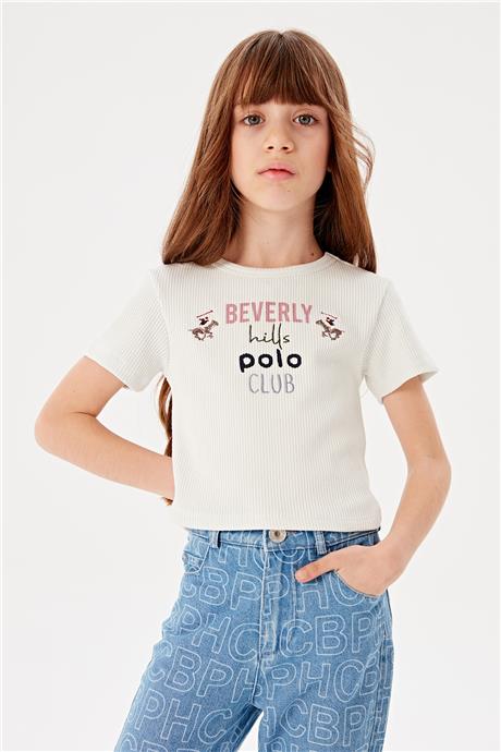 Beverly Hills Polo Club Kız Çocuk Denim Pantolon