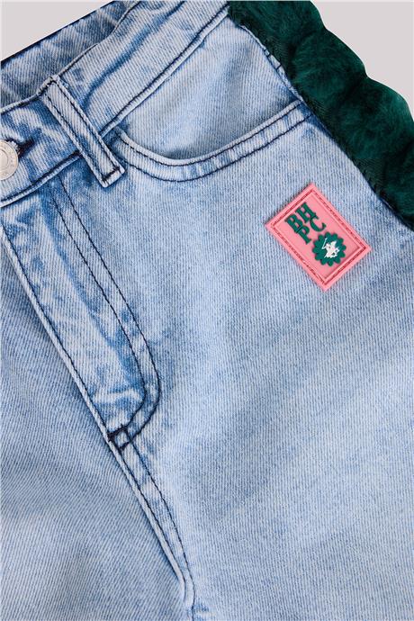 Beverly Hills Polo Club Kız Çocuk Denim PantolonBeverly Hills Polo Club Kız Çocuk Denim Pantolon