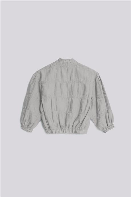 Beverly Hills Polo Club Girl Grey Melange Tracksuit TopBeverly Hills Polo Club Girl Grey Melange Tracksuit Top