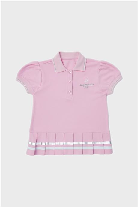 Beverly Hills Polo Club Kız Çocuk Pembe T-Shirt