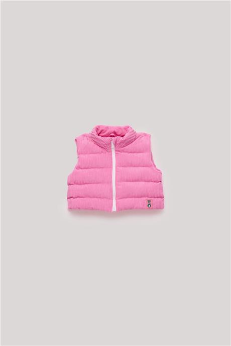 Beverly Hills Polo Club Kız Çocuk Pembe Yelek