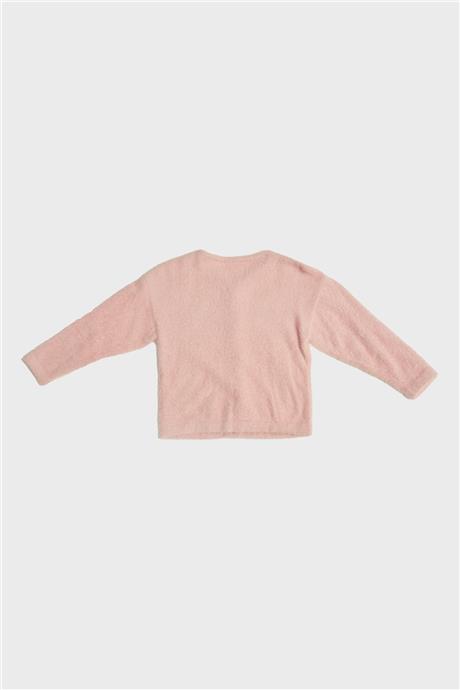Beverly Hills Polo Club Kız Çocuk Pembe Hırka