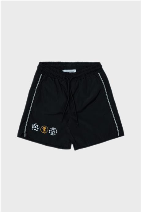 Bikkembergs Erkek Çocuk Siyah Deniz Şortu