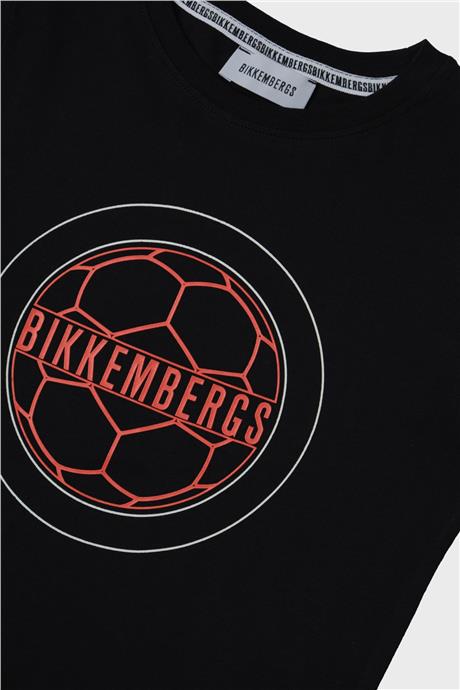 Bikkembergs Erkek Çocuk Siyah T-Shirt