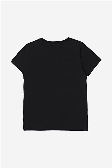 Bikkembergs Erkek Çocuk Siyah T-Shirt