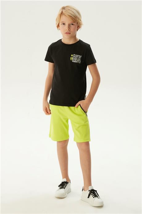 Bikkembergs Erkek Çocuk Siyah T-Shirt