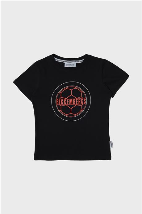 Bikkembergs Erkek Çocuk Siyah T-Shirt