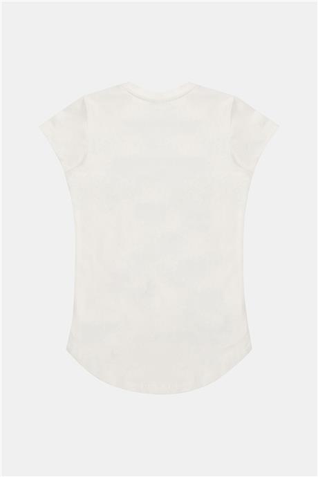 Fracomina Kız Çocuk Beyaz Tshirt