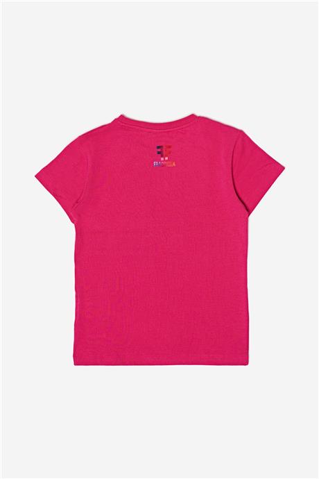 Fracomina Kız Çocuk Fuşya T-Shirt
