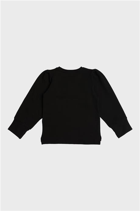 Fracomina Kız Çocuk Siyah Sweatshirt