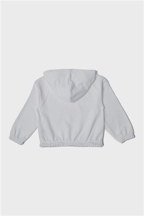 Gaudi Kız Çocuk Beyaz Sweatshirt