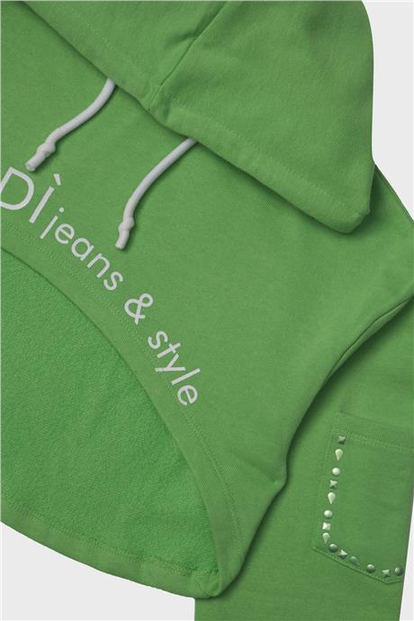 Gaudi Kız Çocuk Yeşil Sweatshirt