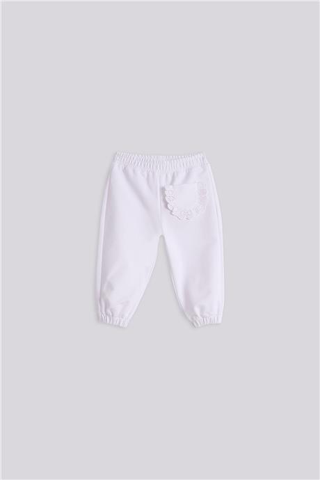 Gb Baby Basic Kız Bebek Beyaz Eşofman TakımıGb Baby Basic Kız Bebek Beyaz Eşofman Takımı
