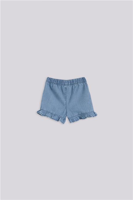Gb Baby Basic Kız Bebek Denim ŞortGb Baby Basic Kız Bebek Denim Şort