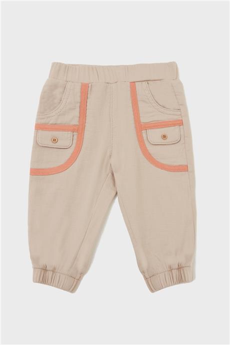 GB Baby Erkek Bebek Bej Pantolon