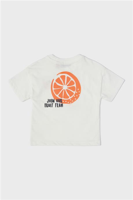 GB Baby Erkek Bebek Beyaz T-Shirt