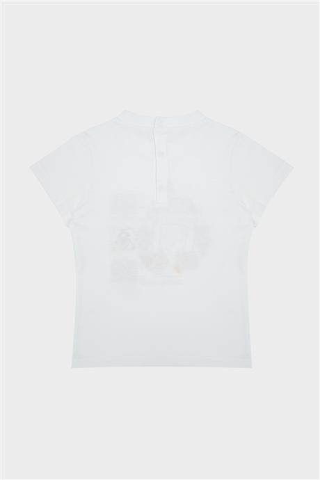GB Baby Erkek Bebek Beyaz T-Shirt