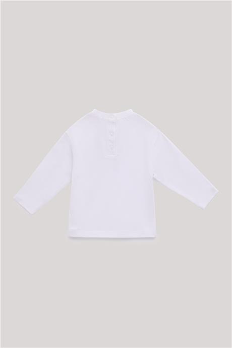 GB Baby Erkek Bebek Beyaz T-Shirt