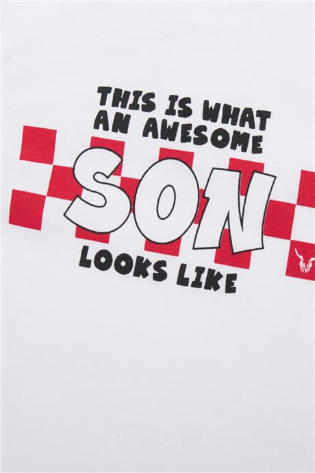 GB Baby Erkek Bebek Beyaz Tshirt