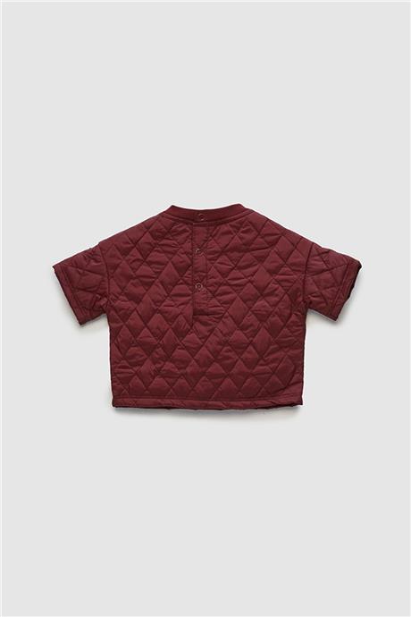 GB Baby Erkek Bebek Bordo T-Shirt