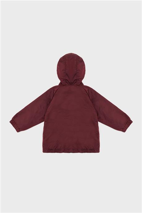 GB Baby Erkek Bebek Bordo Yağmurluk