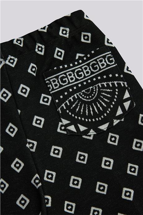 GB Baby Erkek Bebek Desenli Eşofman AltıGB Baby Erkek Bebek Desenli Eşofman Altı