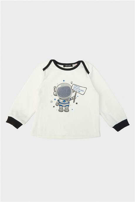 GB Baby Erkek Bebek Desenli Pijama Takımı