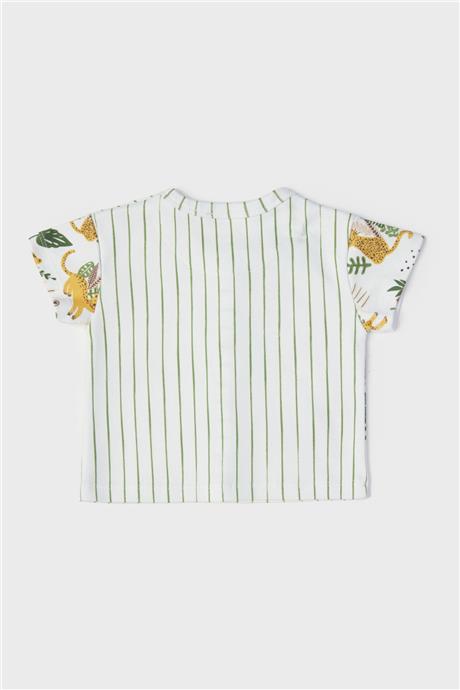 GB Baby Erkek Bebek Desenli Pijama Takımı