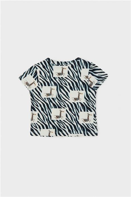 GB Baby Erkek Bebek Desenli T-Shirt