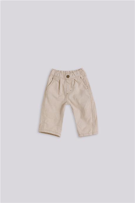 GB Baby Erkek Bebek Ekru PantolonGB Baby Erkek Bebek Ekru Pantolon