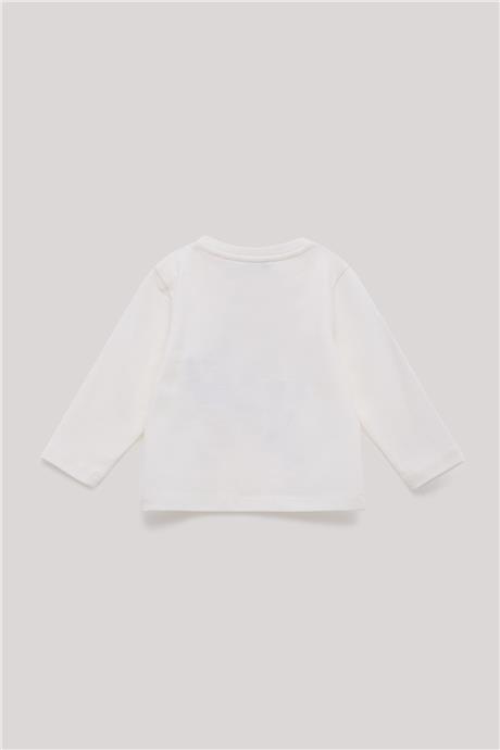 GB Baby Erkek Bebek Ekru T-Shirt