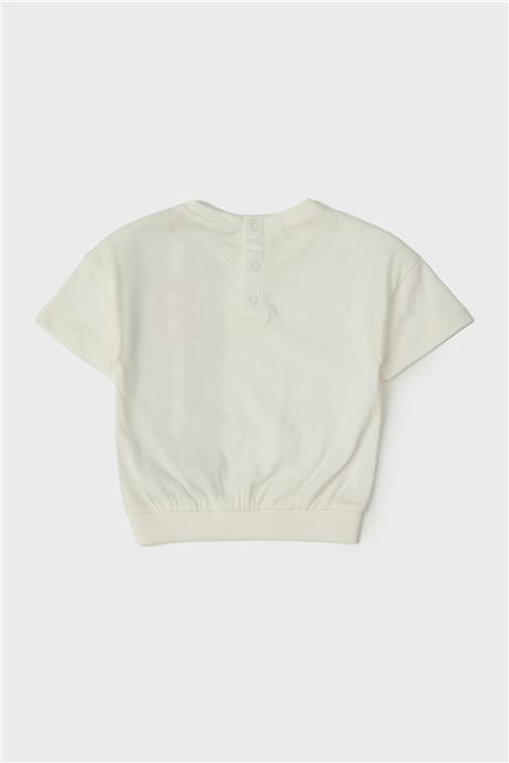 GB Baby Erkek Bebek Ekru T-Shirt