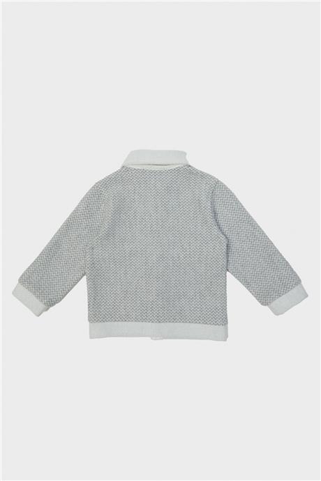 GB Baby Erkek Bebek Gri Hırka