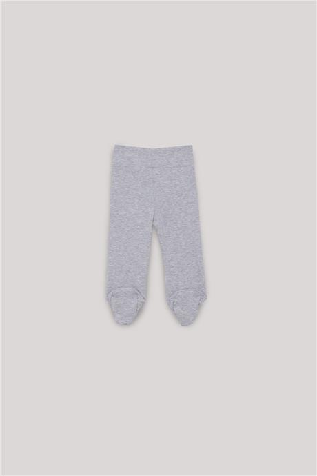 GB Baby Baby Boy Grey Pants With Bootees 