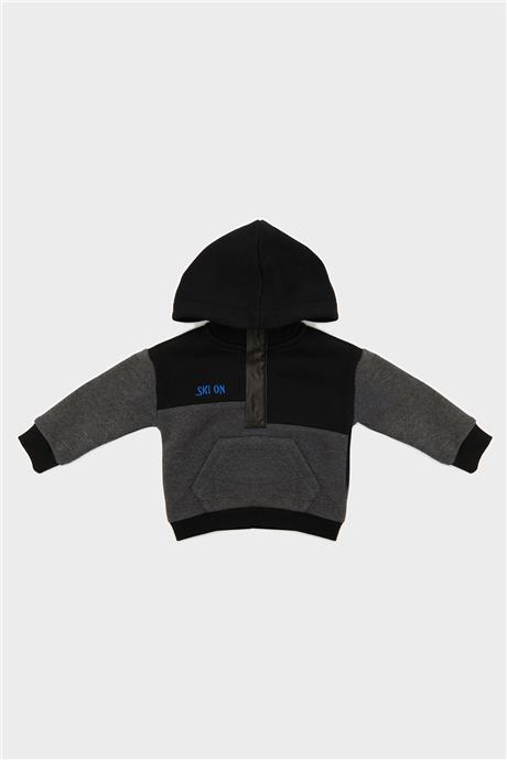 GB Baby Erkek Bebek Gri Sweatshirt