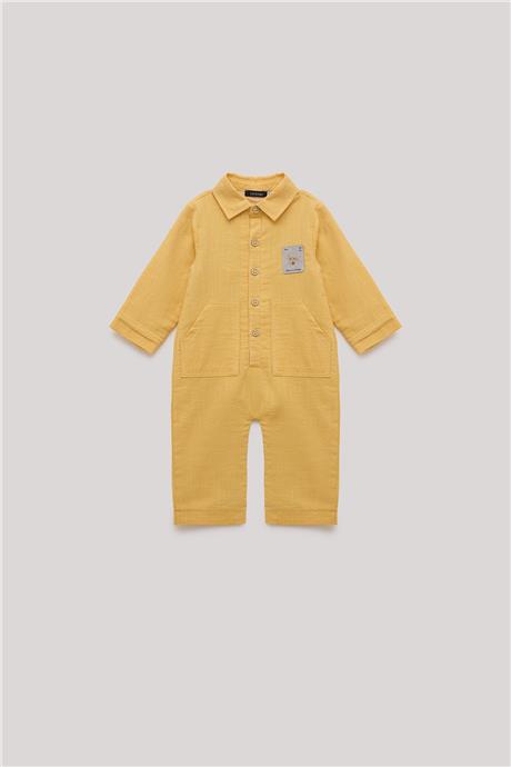 GB Baby Erkek Bebek Hardal Tulum