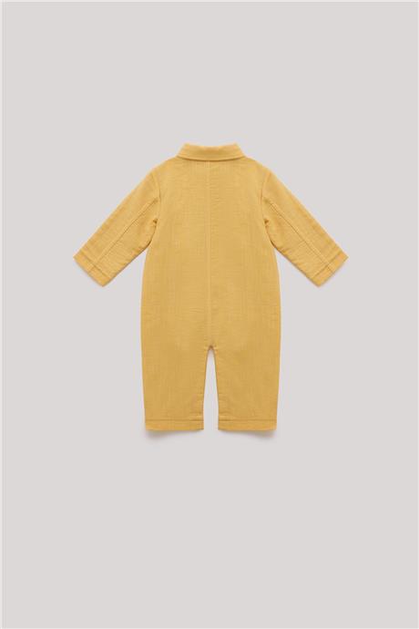 GB Baby Erkek Bebek Hardal Tulum