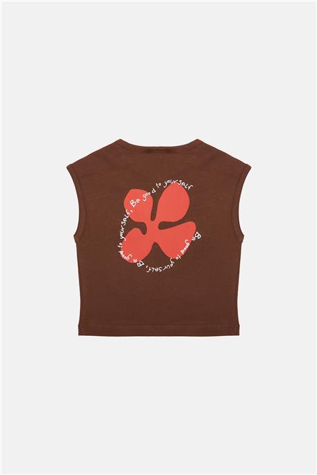 GB Baby Erkek Bebek Kahverengi Tshirt