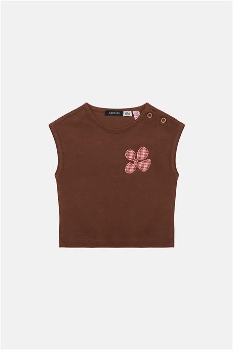 GB Baby Erkek Bebek Kahverengi Tshirt
