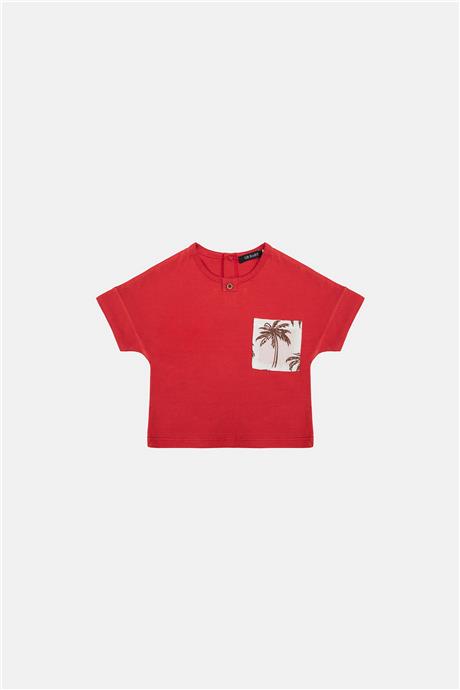 GB Baby Erkek Bebek Kırmızı Tshirt